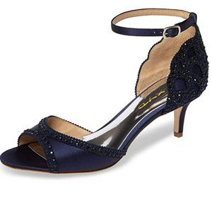 XYD Ballroom Dance Shoes Wedding Sandal Rhinestone